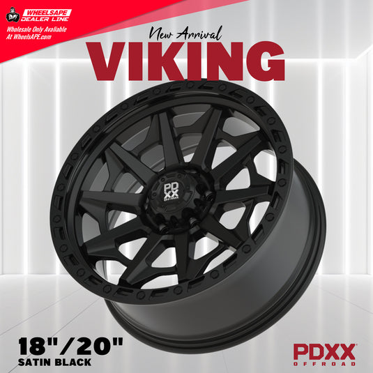 Introducing the all-new VIKING wheel: A visionary choice, setting the benchmark in design!