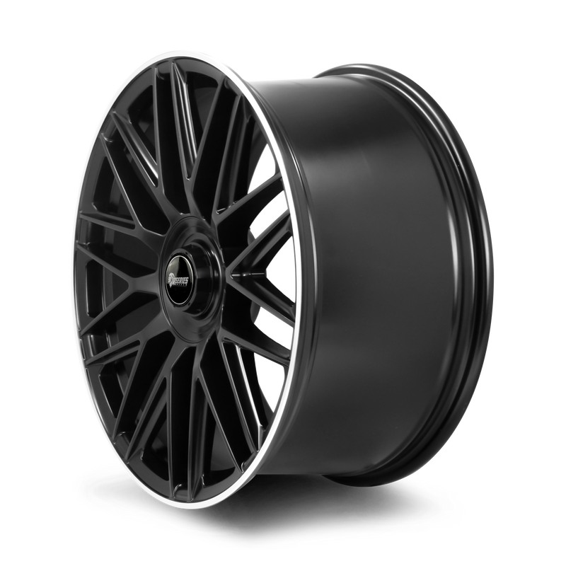 Load image into Gallery viewer, MC173 20&quot; - Satin Black Machined Lip
