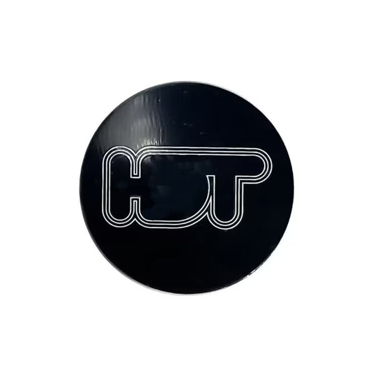 CANNON Wheel Cap Decal HT Black DD 67mm Each