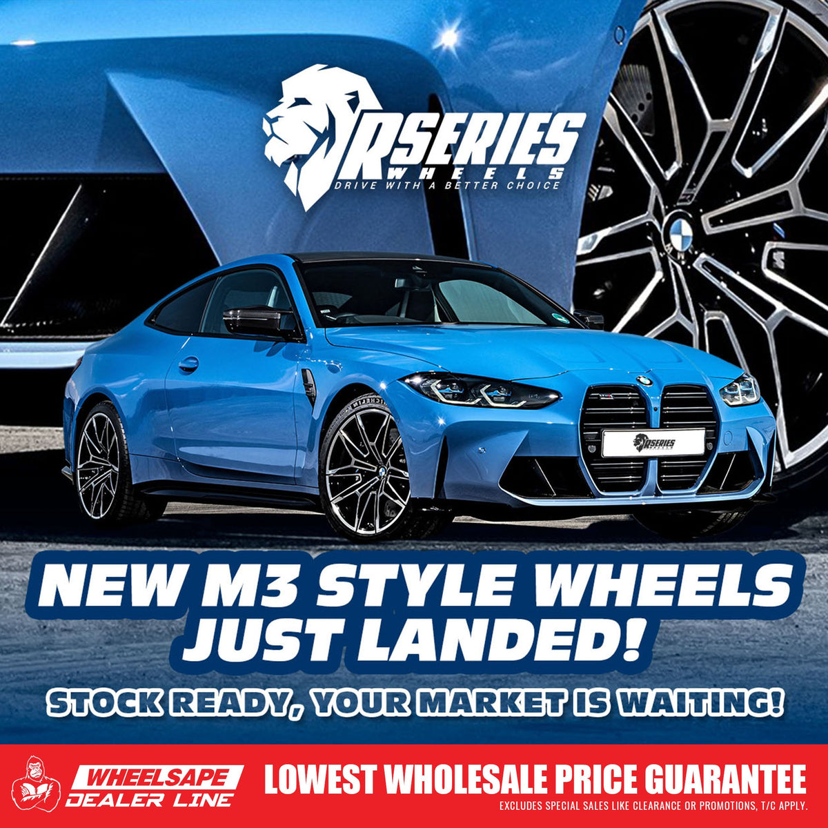 New Rseries BMW M3 Style Wheels Arrive in Australia — Euro Fitment Now In Stock