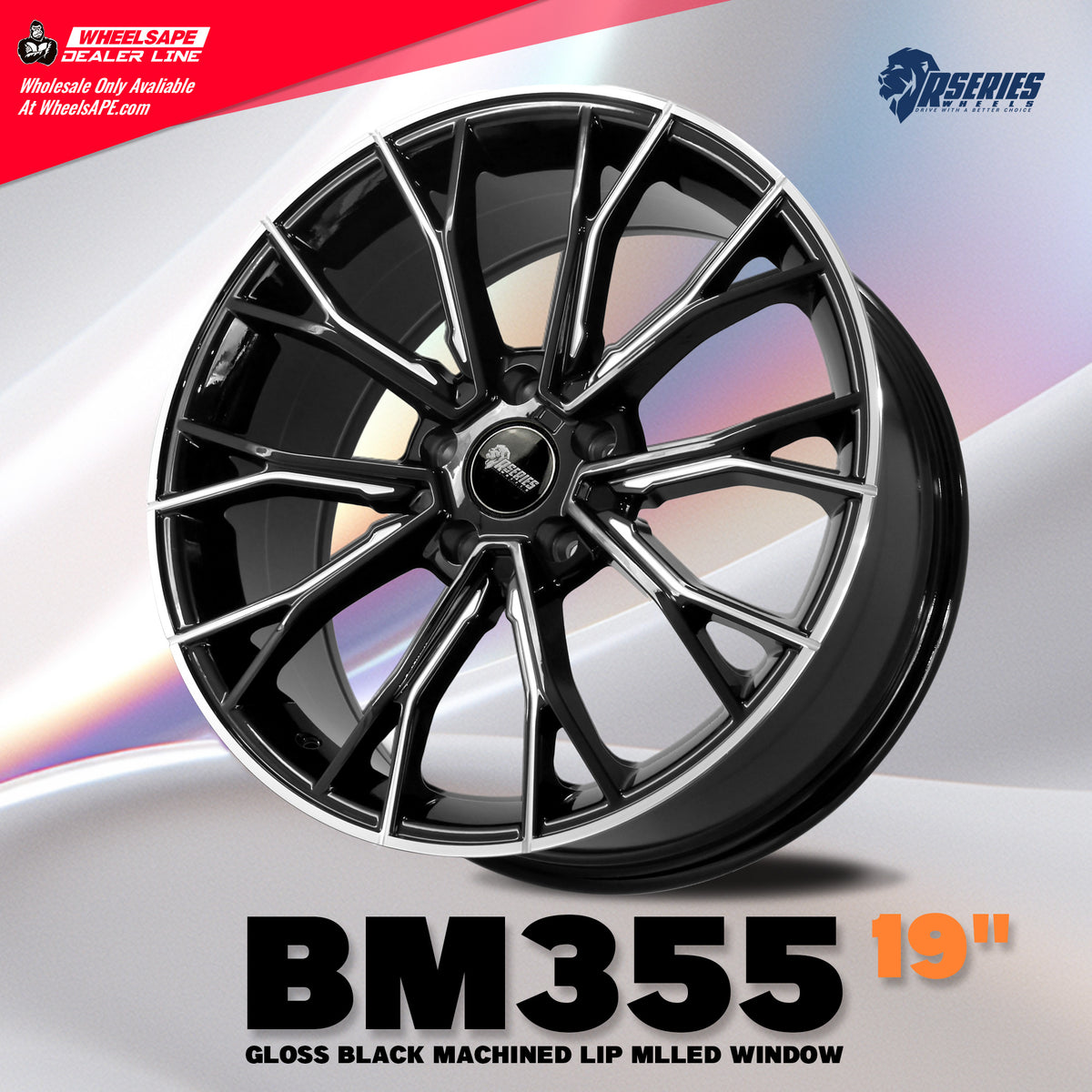 Fresh on the Scene: RSERIES WHEELS Drops BM355 for BMW Lovers!