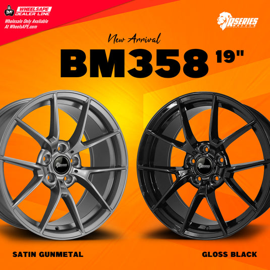 New Release: RSERIES WHEELS the BM358 wheels, the perfect choice for luxurious BMW rides.