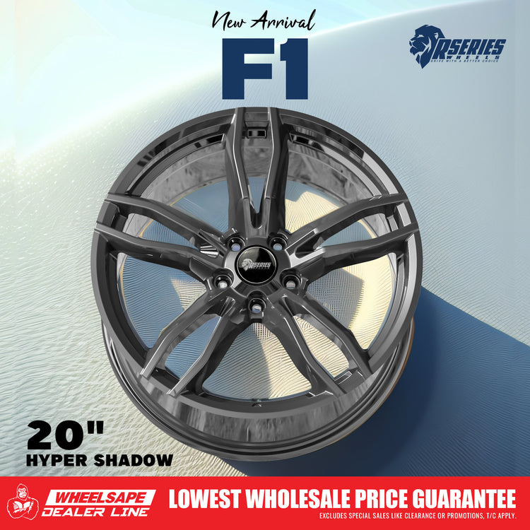 F1 Hyper Shadow Rims Are BACK in WheelsAPE and Better Than Ever! Don't Miss Out!