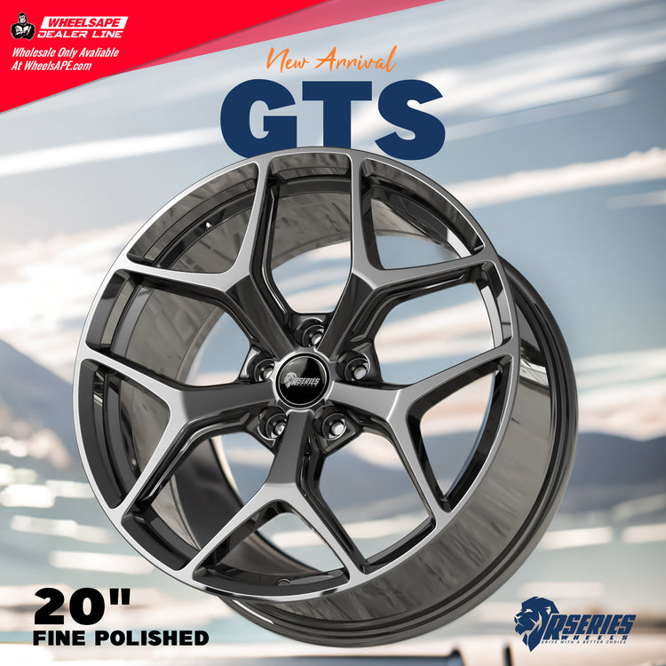 Hyper Black Gts R Rims New Release: Rseries Wheels GTS 20