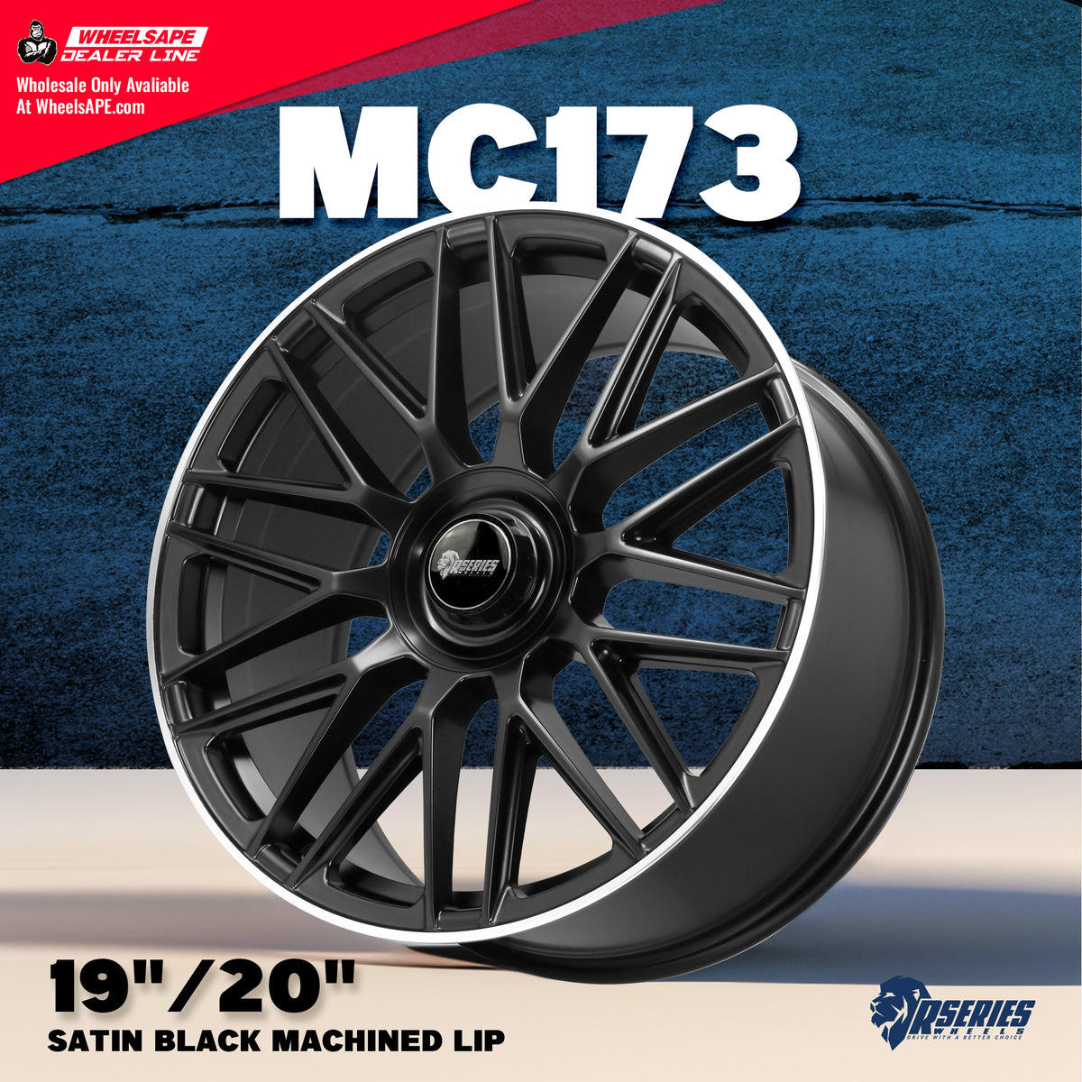 New Release: Discover Distinction，RSERIES WHEELS Launches the MC173 for Mercedes
