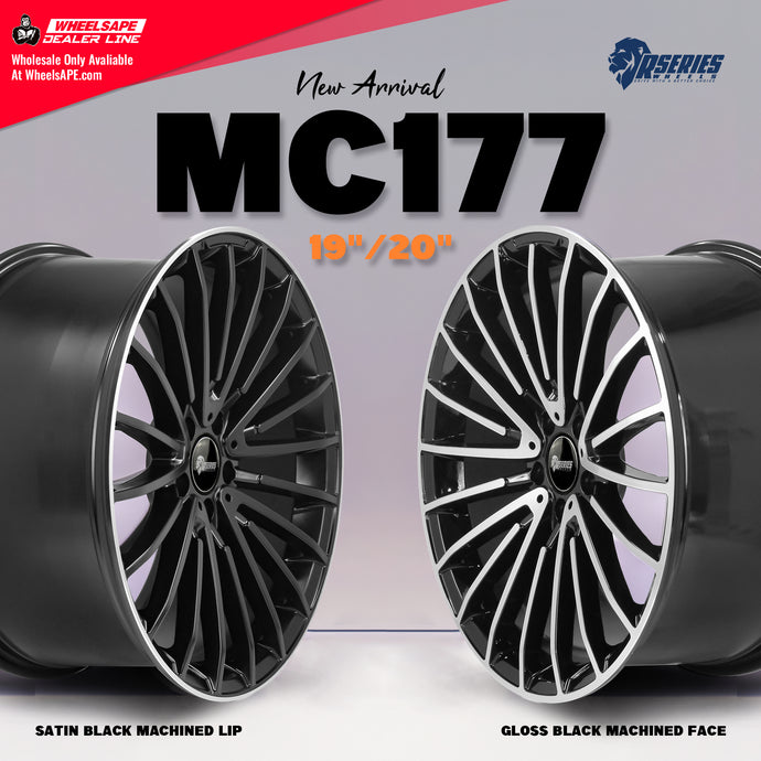 New Release: Rseries Wheels' Latest Masterpiece，Explore the MC177 Exclusive Wheels for Mercedes