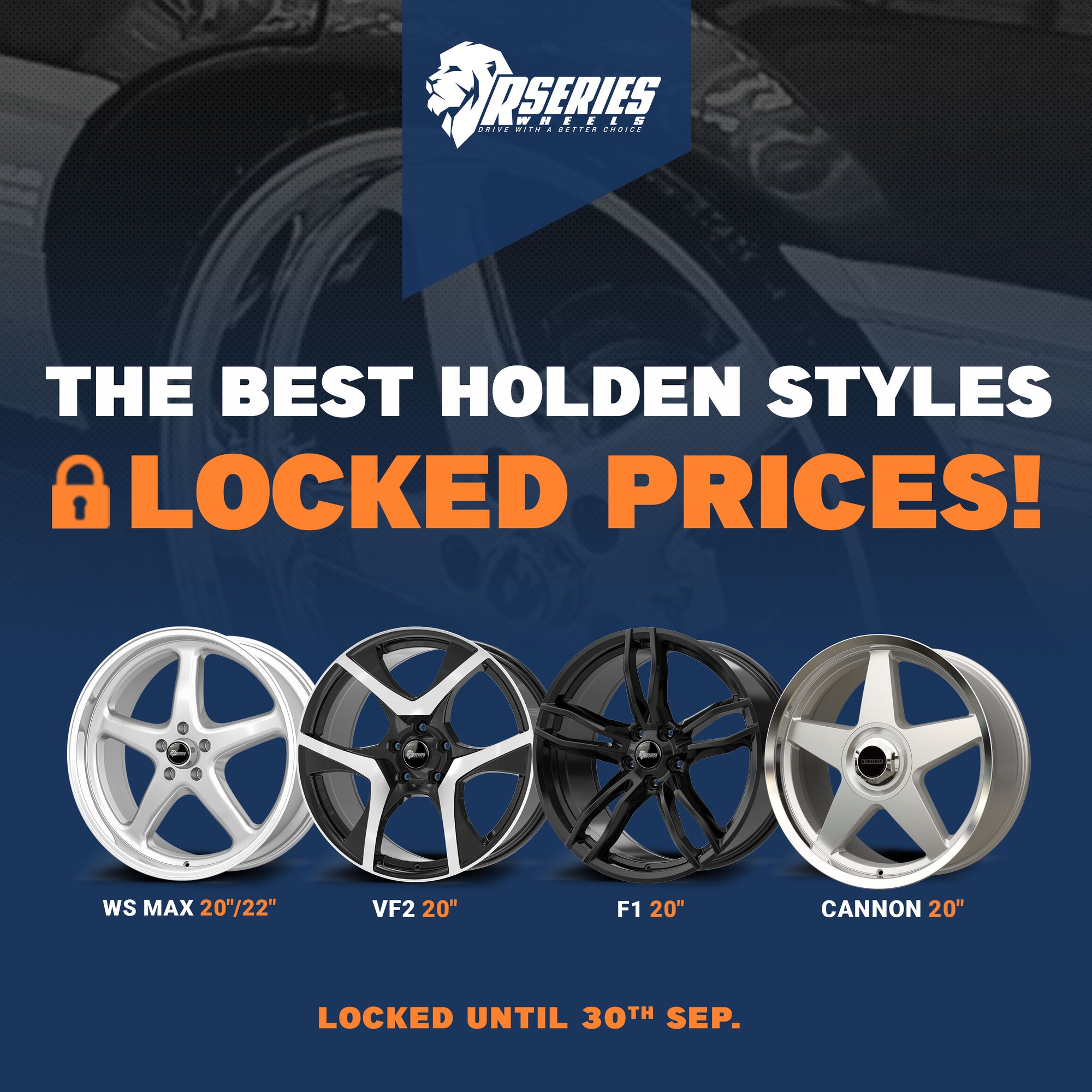 Rseries - The Best Holden Style Wheels Price Locked! – WHEELSAPE AUSTRALIA