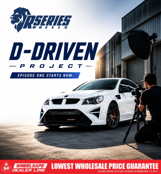 RSERIES Wheels D-DRIVEN: Holden Build Applications Now Open