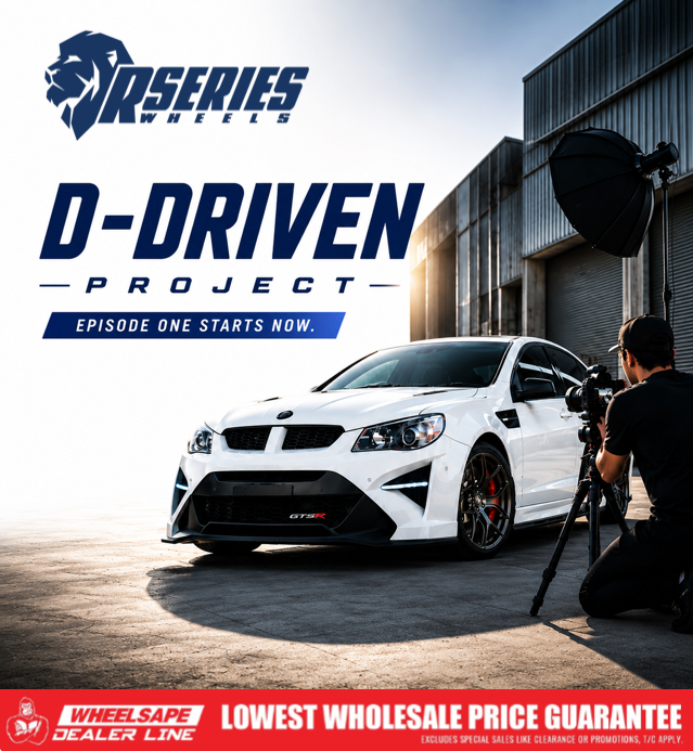 RSERIES Wheels D-DRIVEN: Holden Build Applications Now Open