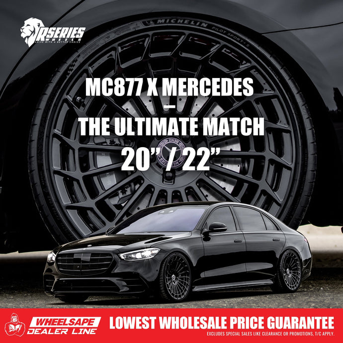 Rseries Wheels  MC877 – The Perfect Upgrade for Mercedes!