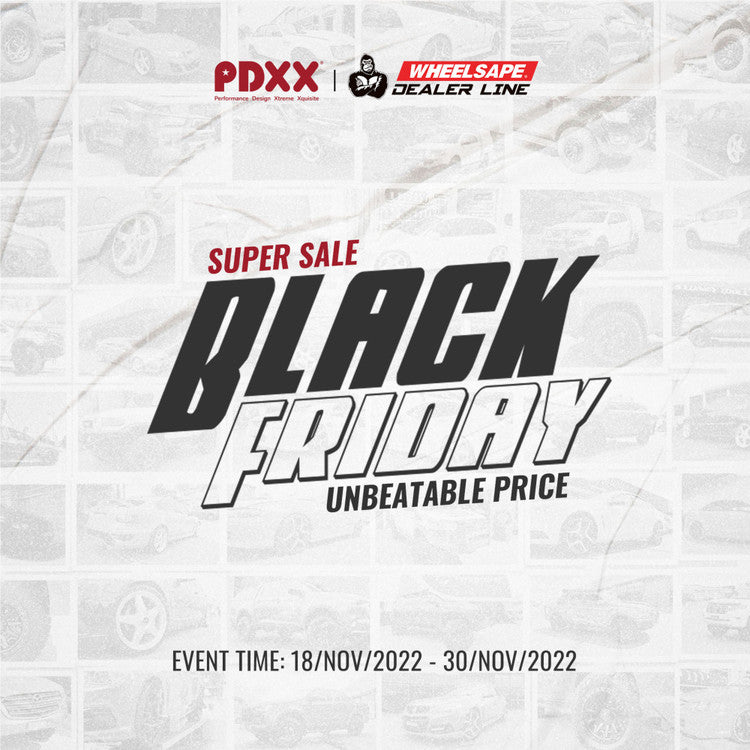 Black Friday Sales Open to WheelsAPE Dealers！