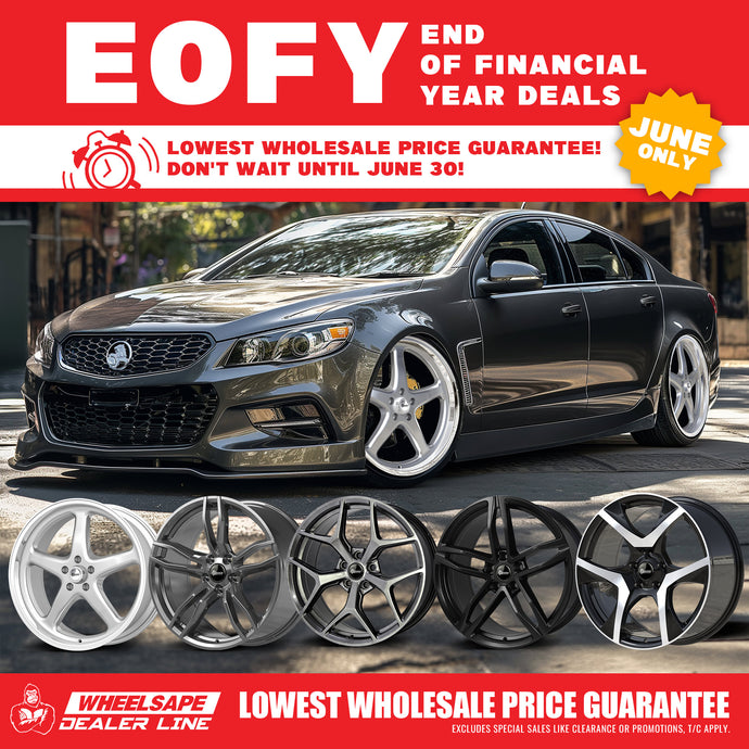 Maximize Your Sales with WheelsAPE Fiscal Year-End Specials! Lowest Wholesale Price Guarantee!