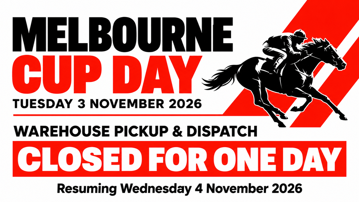 Melbourne Cup Day 2026: WheelsAPE warehouse pickup and dispatch closed Tuesday 3 November, resuming Wednesday 4 November.
