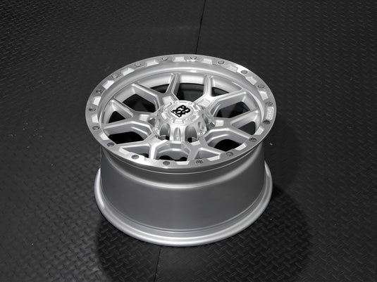 ROCK 17" - Silver W/ Machined Ring