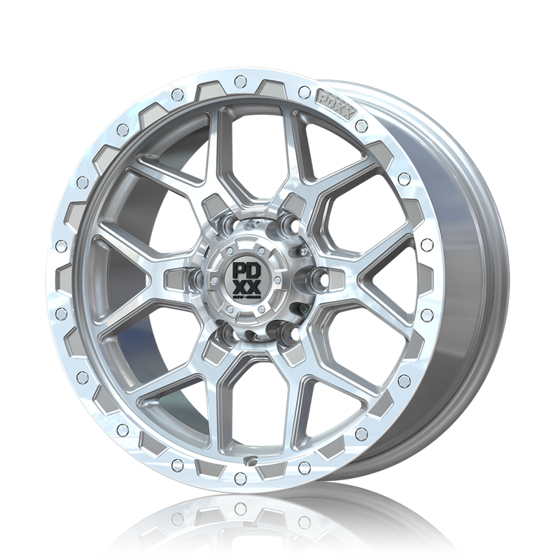 Load image into Gallery viewer, ROCK 17" - Silver W/ Machined Ring
