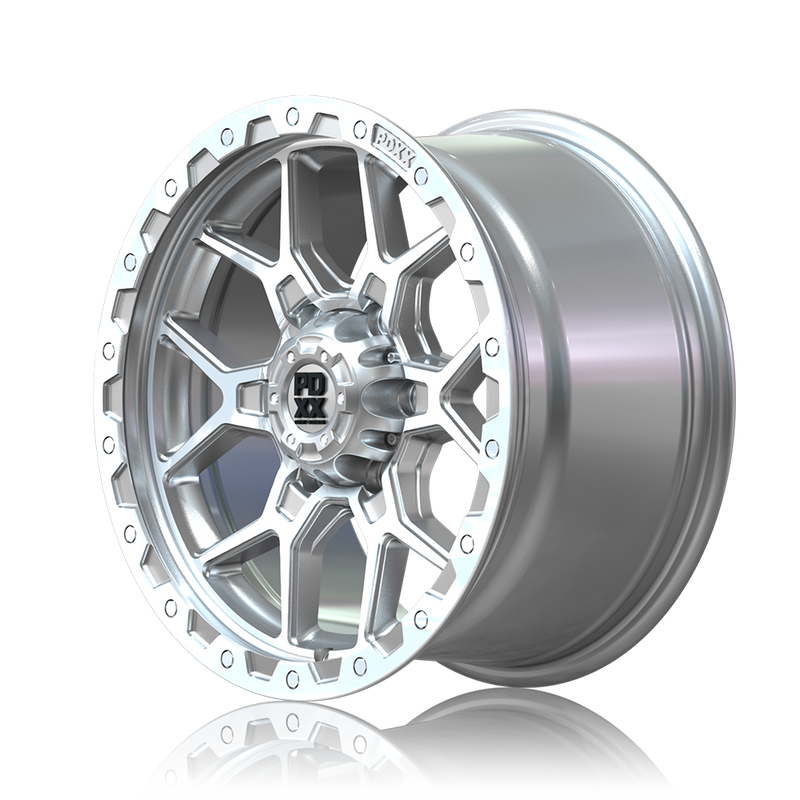 Load image into Gallery viewer, ROCK 17" - Silver W/ Machined Ring
