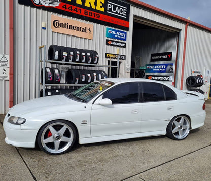 STAR 20" - Silver Machined Lip