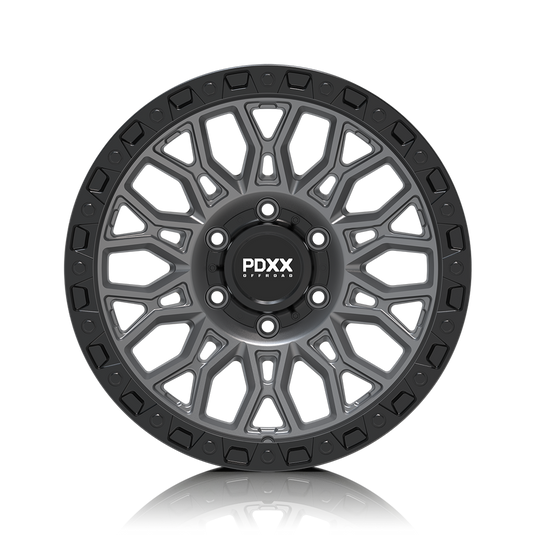 KITO 17" - Satin Gunmetal W/ Machined Ring