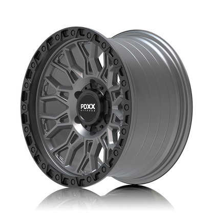 KITO 17" - Satin Gunmetal W/ Machined Ring