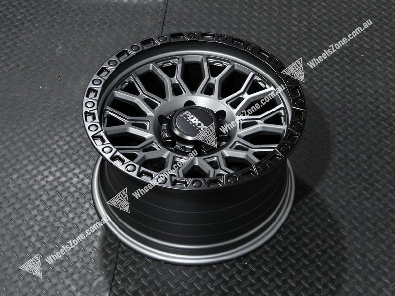 Load image into Gallery viewer, KITO 17" - Satin Gunmetal W/ Machined Ring
