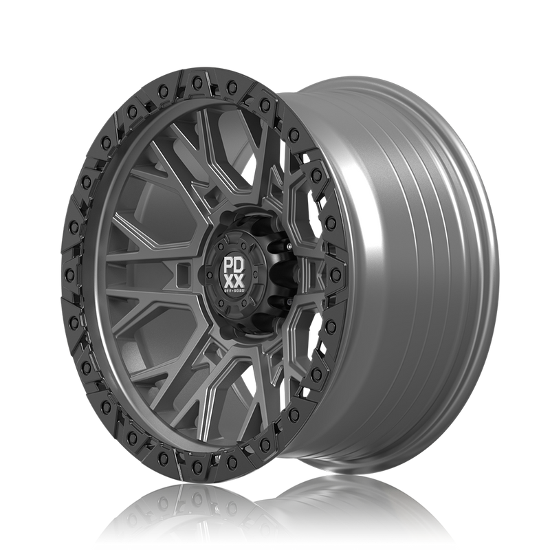 Load image into Gallery viewer, RAGE 17" - SATIN GREY W/ BLACK RING
