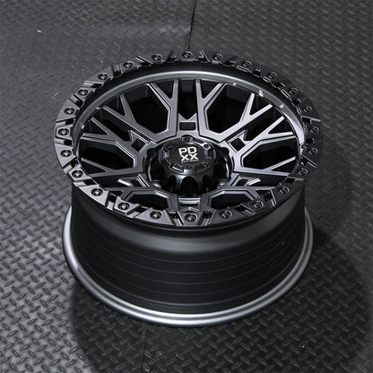 RAGE 17" - SATIN GREY W/ BLACK RING