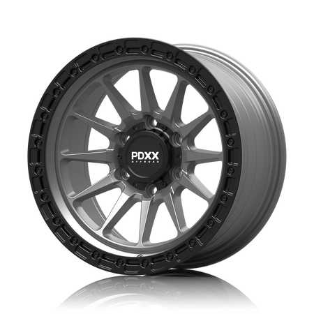 SANDO 17" - Satin Grey w/ Black Machined Ring