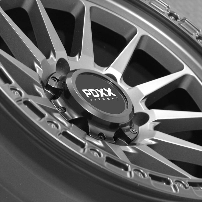 Load image into Gallery viewer, SANDO 17" - Satin Grey w/ Black Machined Ring
