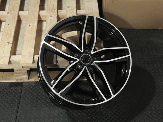 AV282 19" Gloss Black Machined Face