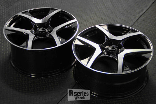 VF2 20" - Gloss Black Machined Face