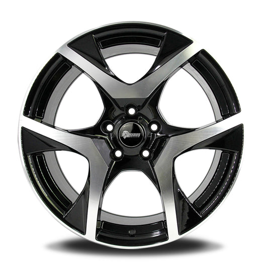 VF2 20" - Gloss Black Machined Face