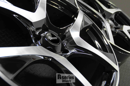 VF2 20" - Gloss Black Machined Face