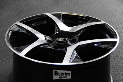 VF2 R8 SF 20" - Gloss Black Machined Face