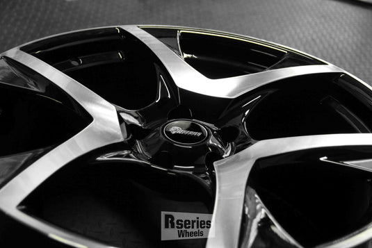 VF2 20" - Gloss Black Machined Face