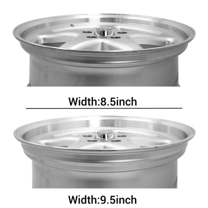 WS MAX 20" - Silver Machined Lip