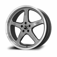 WS MAX 22" - Grey Machined Lip