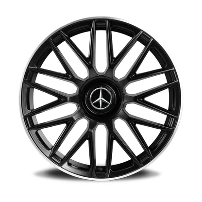 MC173 SF 20" - Satin Black Machined Lip