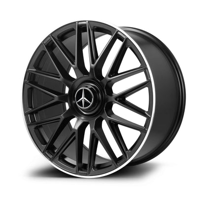 MC173 SF 20" - Satin Black Machined Lip