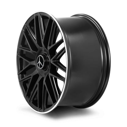 MC173 SF 20" - Satin Black Machined Lip