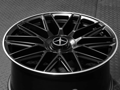 MC173 SF 20" - Satin Black Machined Lip