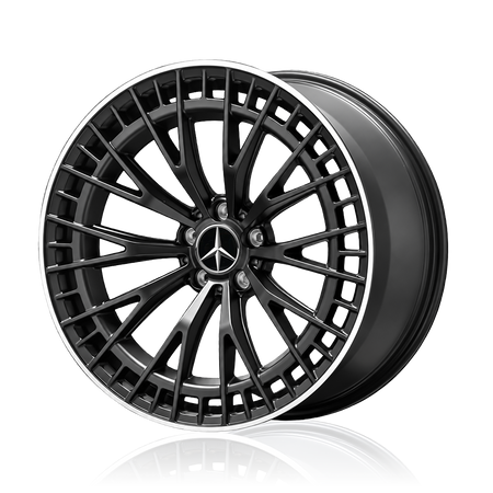 MC838 SF 20" - Satin Black Machined Lip