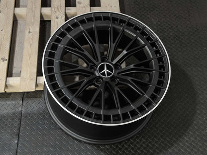 MC838 SF 20" - Satin Black Machined Lip