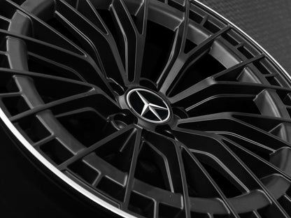 MC838 SF 20" - Satin Black Machined Lip