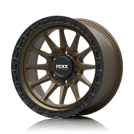 SANDO 17" - Satin Bronze w/ Black Machined Ring