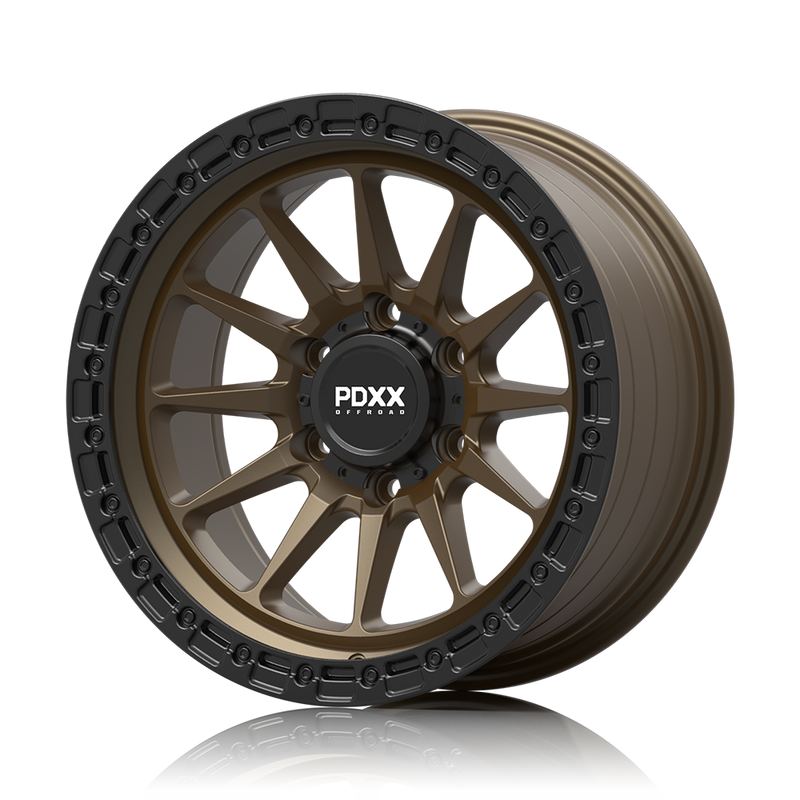 Load image into Gallery viewer, SANDO 17" - Satin Bronze w/ Black Machined Ring
