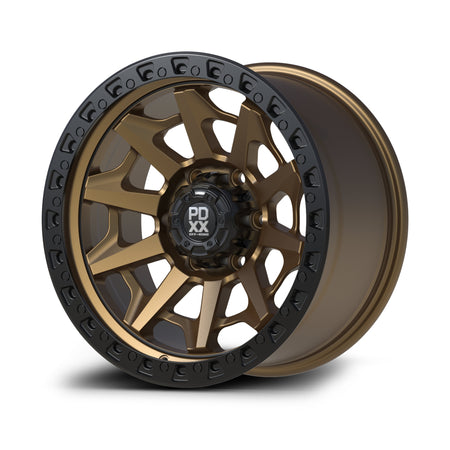 VIKING 17" - Satin Bronze w/ Black Ring