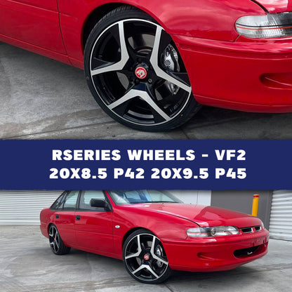 VF2 20" - Gunmetal Machined Face