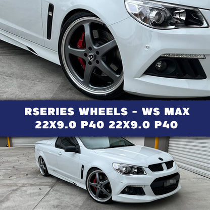 WS MAX 22" - Silver Machined Lip