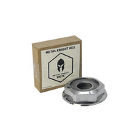 STAR Wheel Cap Blank Metal Knight Alloy CCN Polished Each