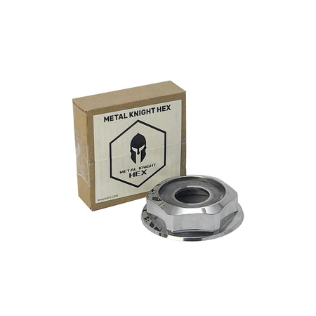 STAR Wheel Cap Blank Metal Knight Alloy CCN Polished Each